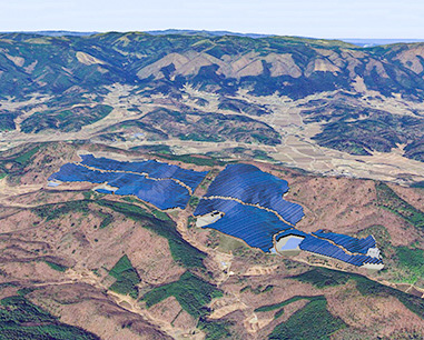 Pacifico Energy Iwaki Mega Solar Project (42.3MW) in Japan